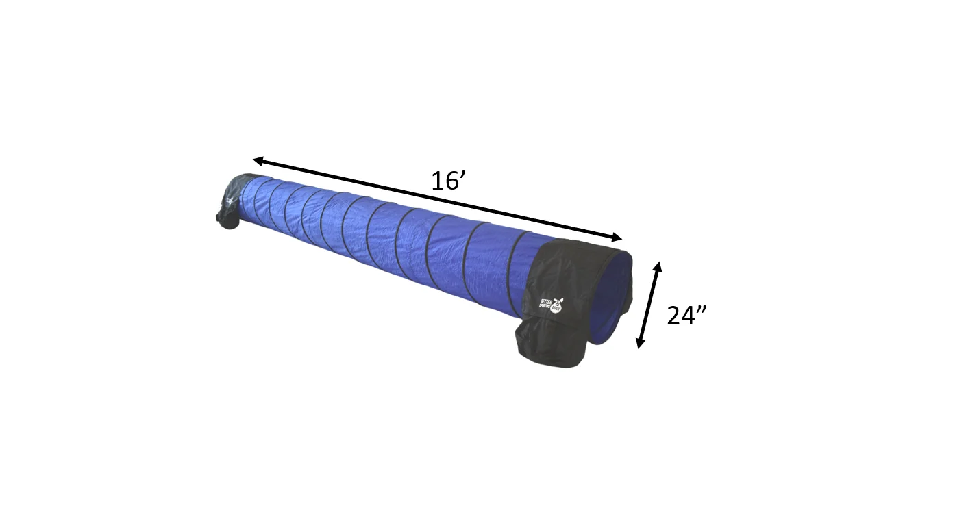 Better Sporting Dogs 16 ft Dog Agility Tunnel with Sandbags –  Training Tunnel for Backyard Agility Courses - Image 4